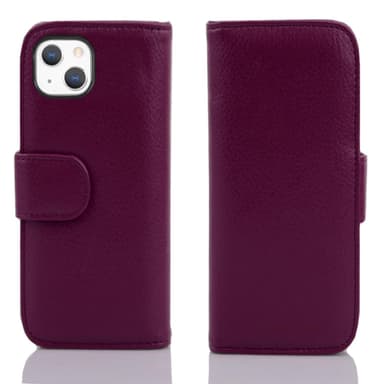 iPhone 13 lommebokdeksel case (lilla)