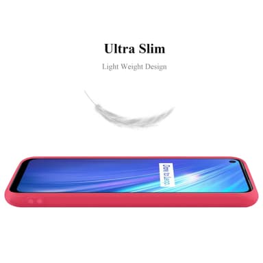 Deksel Realme Narzo 4G Silikon cover (rød)