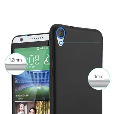 Deksel HTC Desire 820 Case Cover (svart)