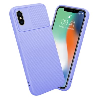 Deksel iPhone X / XS cover (lilla)