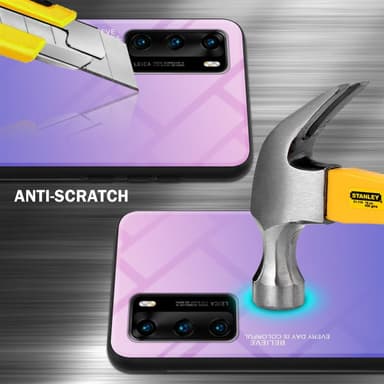Deksel Huawei P40 Case Cover (svart)