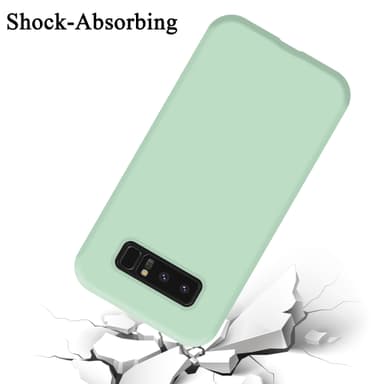Samsung Galaxy NOTE 8 silikondeksel case (grønn)