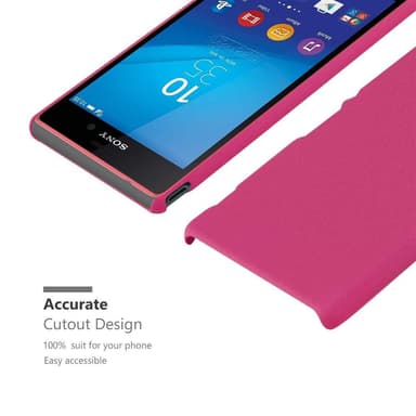 Sony Xperia M4 AQUA Hardt Deksel Cover (rosa)