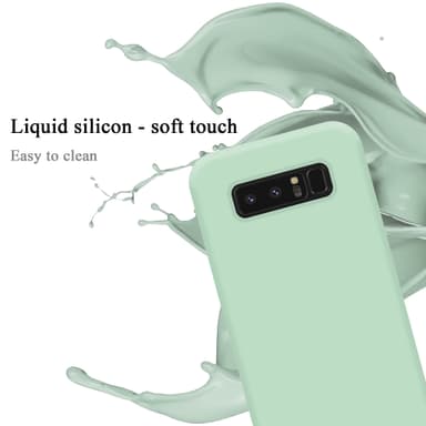 Samsung Galaxy NOTE 8 silikondeksel case (grønn)
