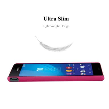 Sony Xperia M4 AQUA Hardt Deksel Cover (rosa)