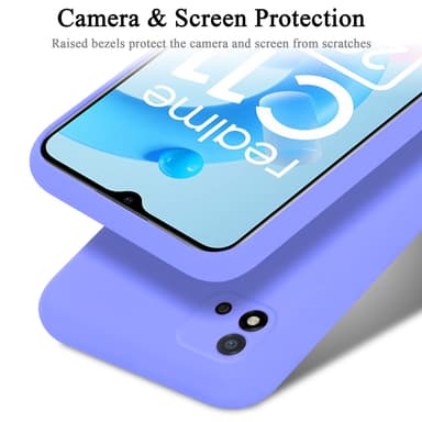 Realme C11 2021 silikondeksel case (lilla)