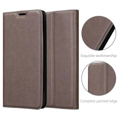 Oppo FIND X lommebokdeksel case (brun)