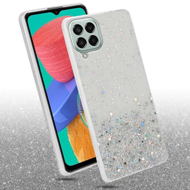 Samsung Galaxy M33 5G Silikondeksel Glitter