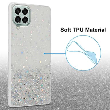 Samsung Galaxy M33 5G Silikondeksel Glitter