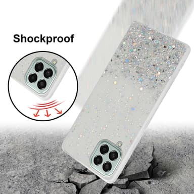 Samsung Galaxy M33 5G Silikondeksel Glitter