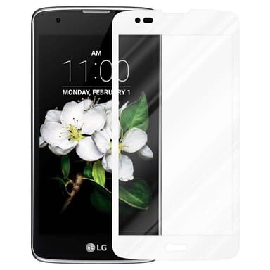LG K7 2016 Skjermbeskytter Skärmskydd (hvit)