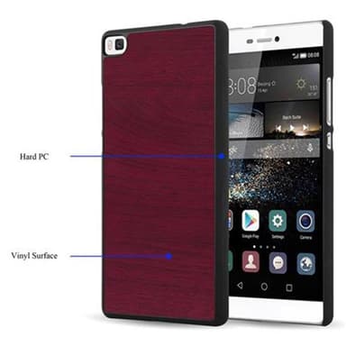 Huawei P8 Hardt Deksel Case (rød)
