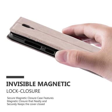 ZTE Blade L5 PLUS lommebokdeksel case (brun)