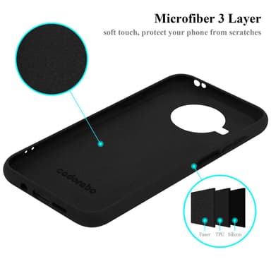 Xiaomi Mi 10T LITE silikondeksel case (svart)