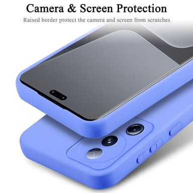 Xiaomi 13 Lite silikondeksel case (Lilla)
