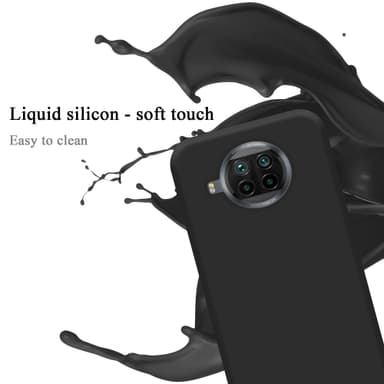 Xiaomi Mi 10T LITE silikondeksel case (svart)
