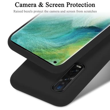 Oppo FIND X2 PRO silikondeksel case (svart)