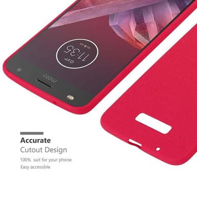 Deksel Motorola MOTO Z2 case (rød)