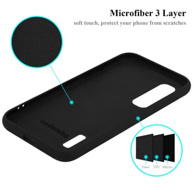 Oppo FIND X2 PRO silikondeksel case (svart)