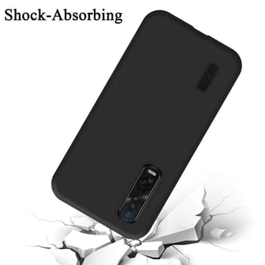 Oppo FIND X2 PRO silikondeksel case (svart)