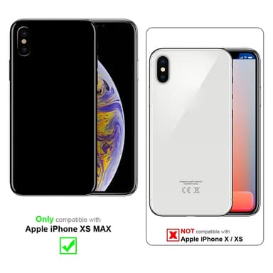Deksel iPhone XS MAX Case Cover (grå)