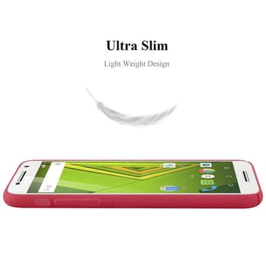 Motorola MOTO X PLAY Hardt Deksel Cover (rød)