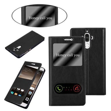 Huawei MATE 9 lommebokdeksel cover (svart)