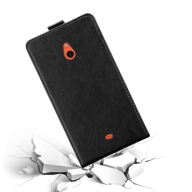 Nokia Lumia 1320 deksel flip cover (svart)