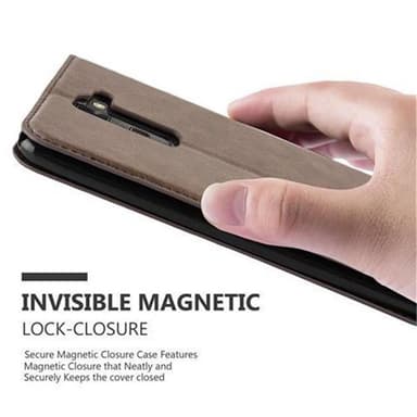 LG STYLUS 2 lommebokdeksel case (brun)