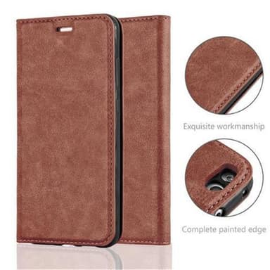 Huawei P10 LITE lommebokdeksel case (brun)