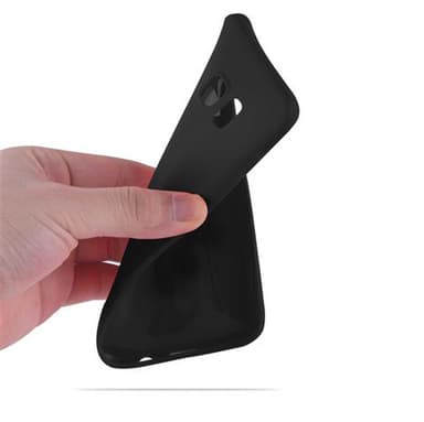 Deksel Samsung Galaxy S7 EDGE Silikon cover (svart)