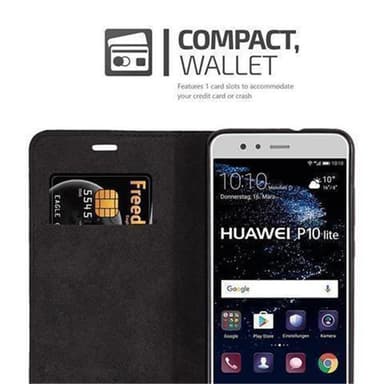 Huawei P10 LITE lommebokdeksel case (brun)