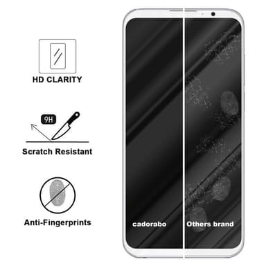 MEIZU 16TH Skjermbeskytter Skärmskydd (hvit)