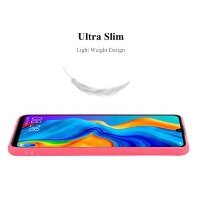 Deksel Huawei P30 LITE Silikon cover (rød)