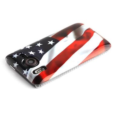 HTC Desire HD Hardt Deksel Case (rød)