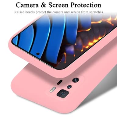Xiaomi POCO X3 GT silikondeksel case (rosa)