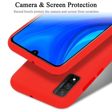 Huawei P SMART 2020 silikondeksel case (rød)