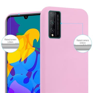 Deksel Honor PLAY 4T PRO Silikon cover (rosa)