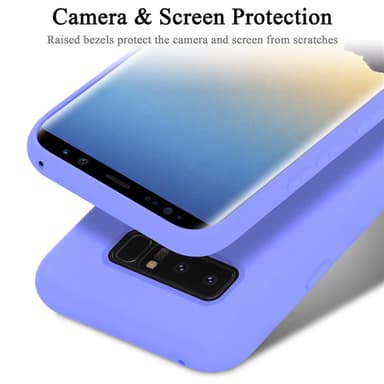 Samsung Galaxy NOTE 8 silikondeksel case (lilla)
