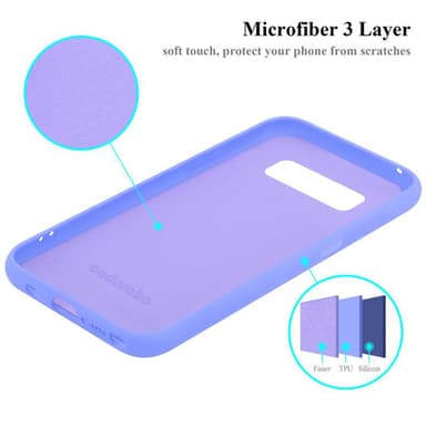 Samsung Galaxy NOTE 8 silikondeksel case (lilla)