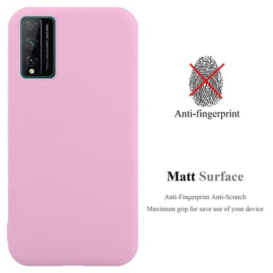 Deksel Honor PLAY 4T PRO Silikon cover (rosa)