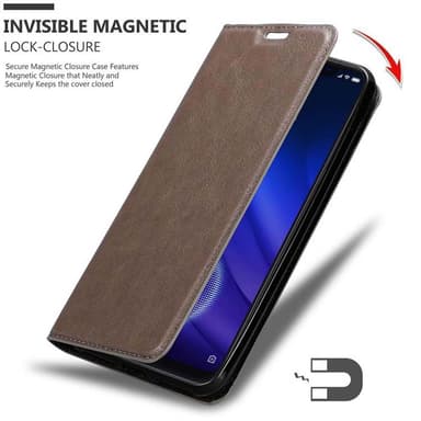 Xiaomi Mi 8 PRO lommebokdeksel case (brun)