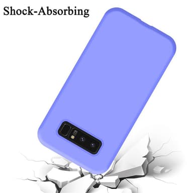 Samsung Galaxy NOTE 8 silikondeksel case (lilla)