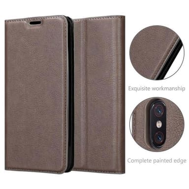 Xiaomi Mi 8 PRO lommebokdeksel case (brun)