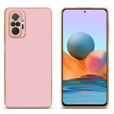 Xiaomi RedMi NOTE 10 PRO silikondeksel case (rosa)