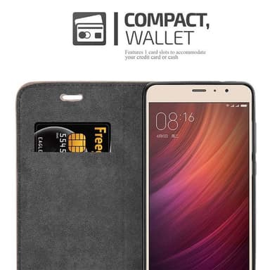 Xiaomi RedMi PRO lommebokdeksel case (brun)