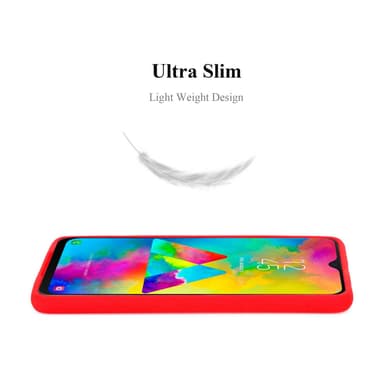 Deksel Samsung Galaxy M20 case (rød)