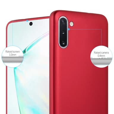 Deksel Samsung Galaxy NOTE 10 Case Cover (rød)