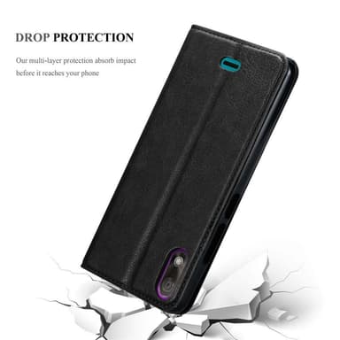 WIKO VIEW 2 GO lommebokdeksel case (svart)