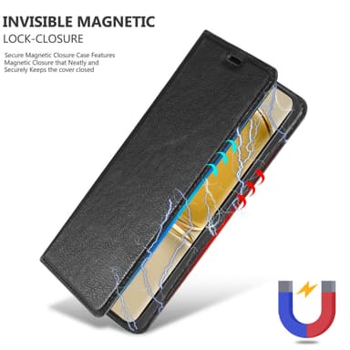 Huawei P50 PRO lommebokdeksel case (svart)